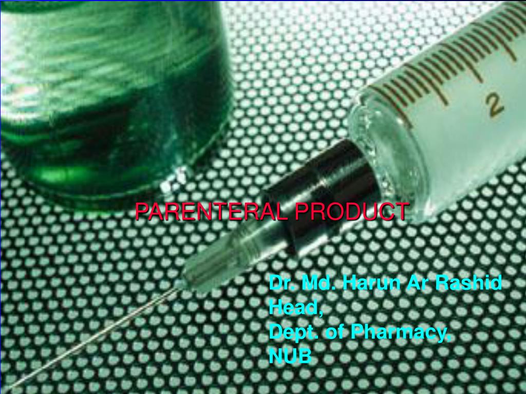 PPT PARENTERAL DRUG DELIVERY PowerPoint Presentation, free download