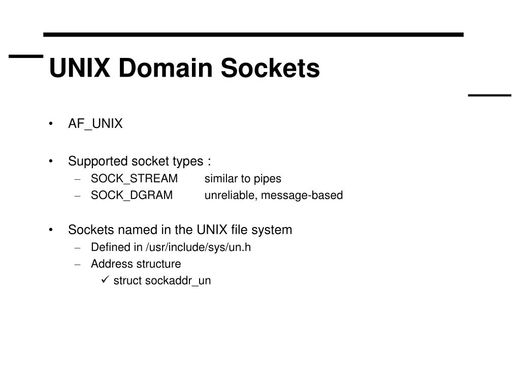 PPT Module 4 Sockets PowerPoint Presentation, free download ID