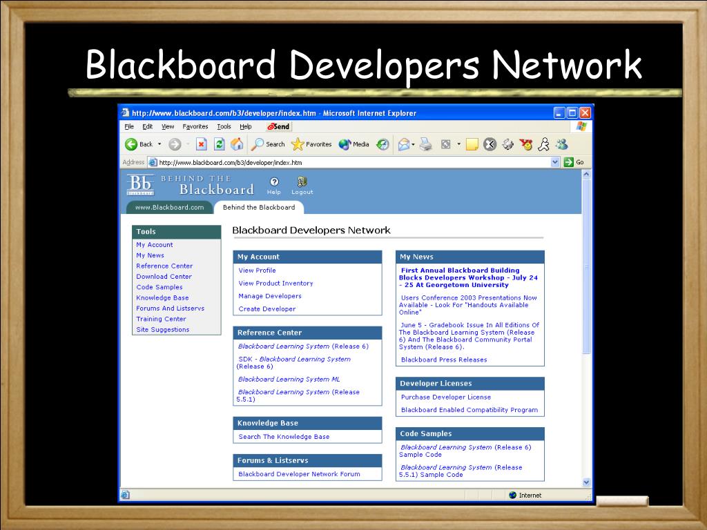 PPT Blackboard Building Blocks PowerPoint Presentation, free download