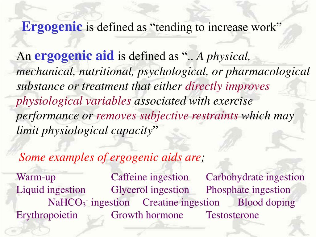 PPT Chapter 1 3 Ergogenic Aids PowerPoint Presentation, free download ID3815397