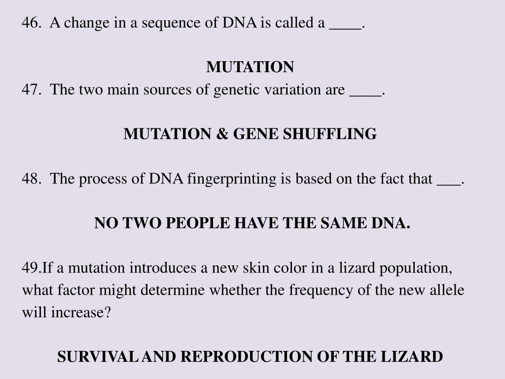 Ppt - Cp Biology Final Exam – Study Guide Powerpoint Presentation, Free Download - Id:3815668