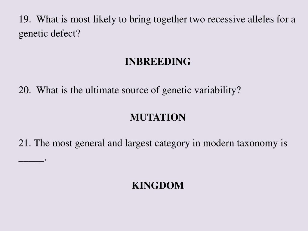 PPT CP Biology Final Exam STUDY GUIDE PowerPoint Presentation, free