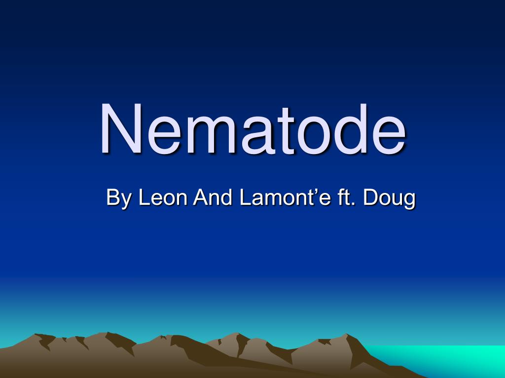 PPT Nematode PowerPoint Presentation, free download ID3816887