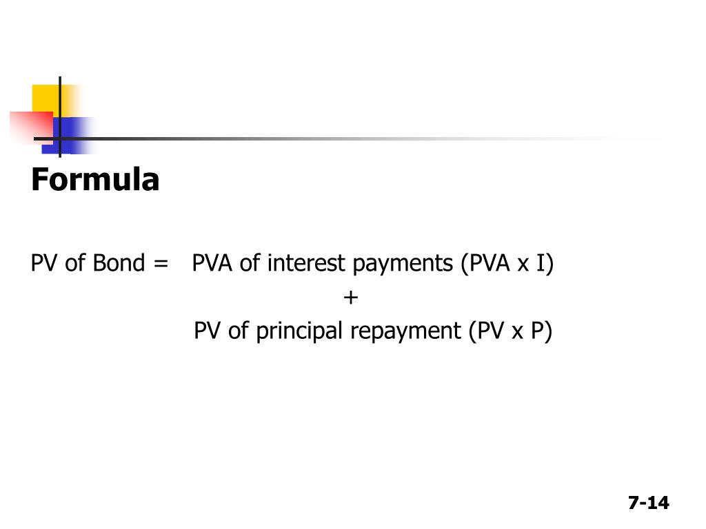 PPT CHAPTER 7 Bonds Valuation PowerPoint Presentation, free download