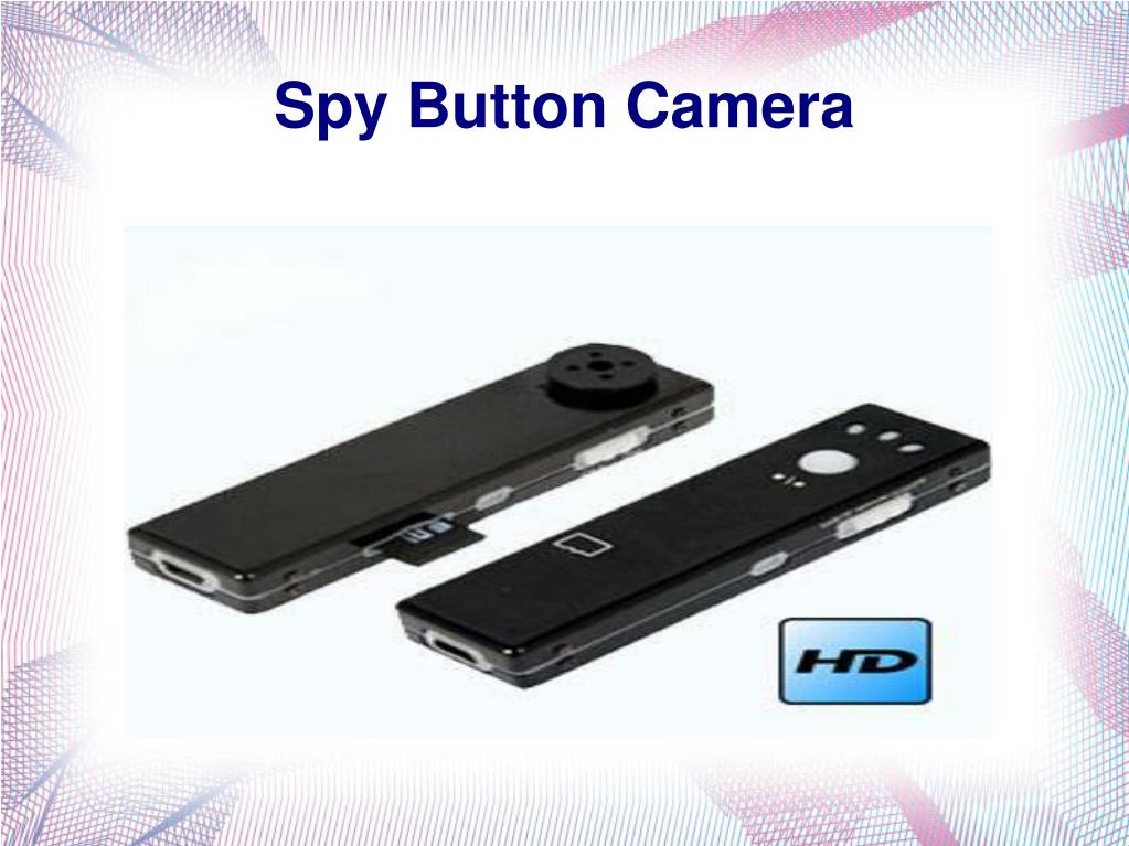 PPT Spy Button Camera Ppt. PowerPoint Presentation, free download