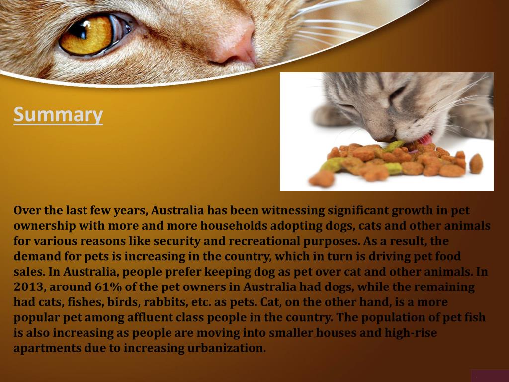 PPT JSB Market Research Australia Pet Food Market PowerPoint