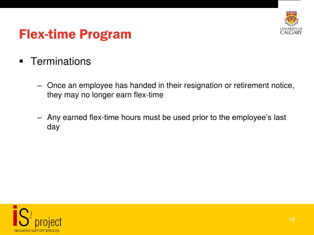 PPT HR Policies Flextime, Staff Vacation, Overtime AUPE Support