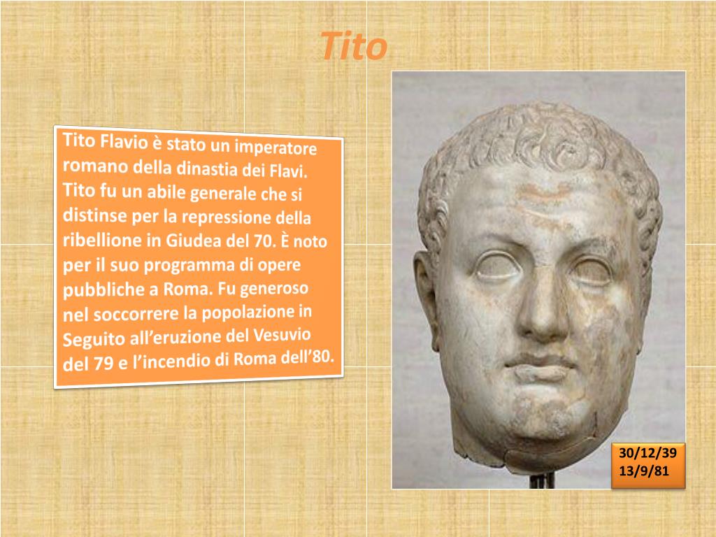 PPT Gli Imperatori Flavi a Roma PowerPoint Presentation, free