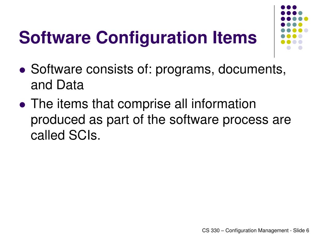 PPT Configuration Management PowerPoint Presentation, free download