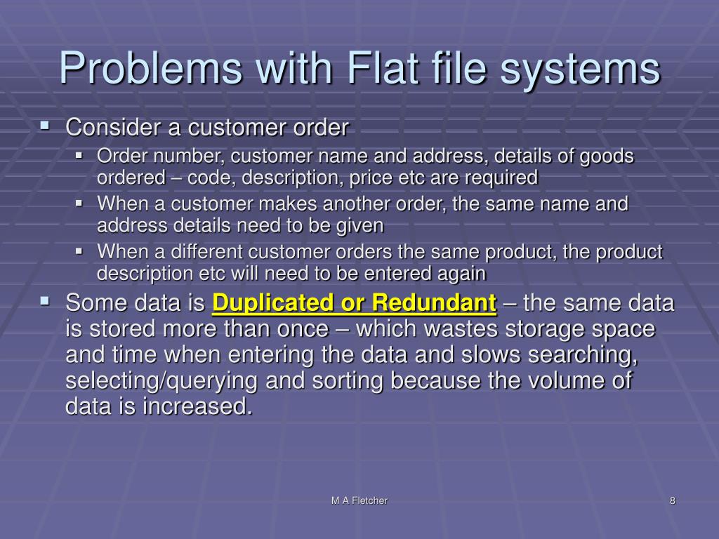 PPT ORGANISATION OF DATA FOR EFFECTIVE RETRIEVAL PowerPoint