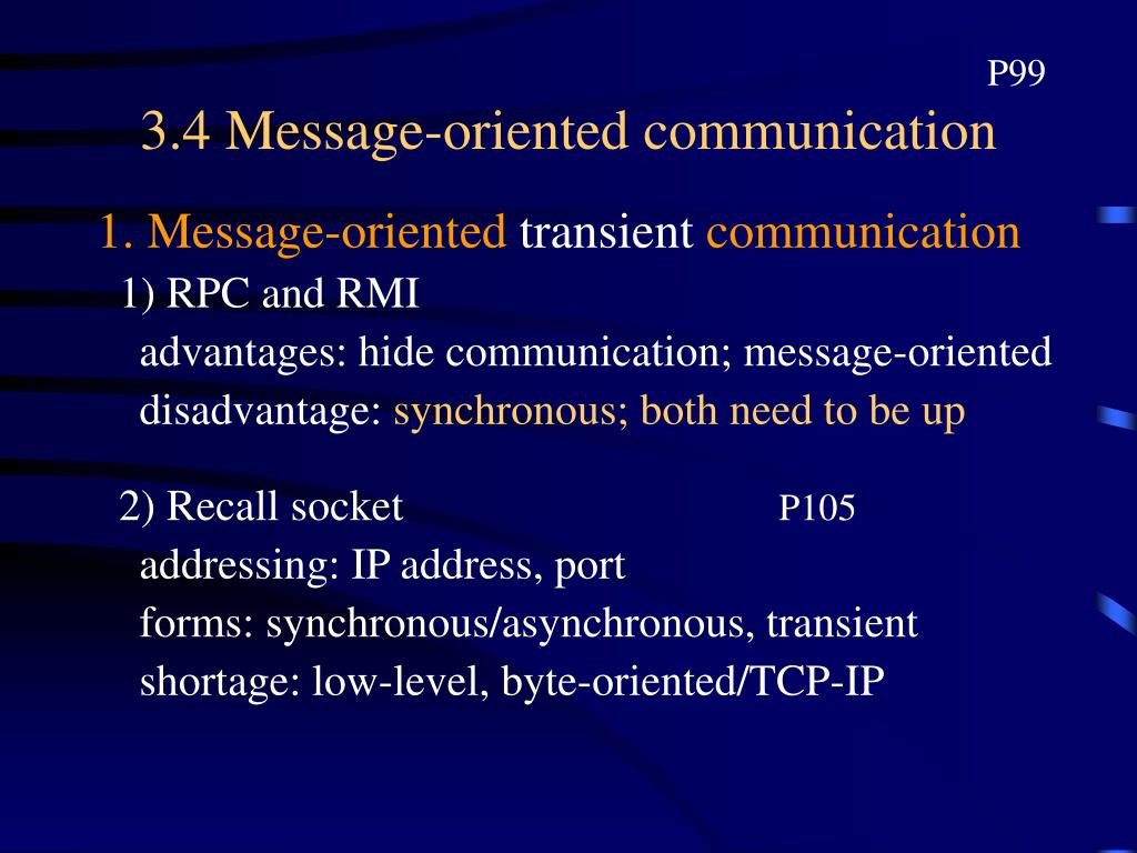 PPT 3. Communication in distributed system PowerPoint Presentation