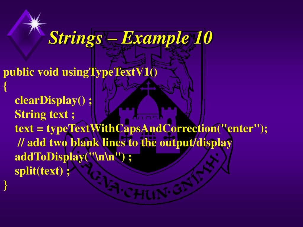 PPT Strings Example 8 PowerPoint Presentation, free download ID