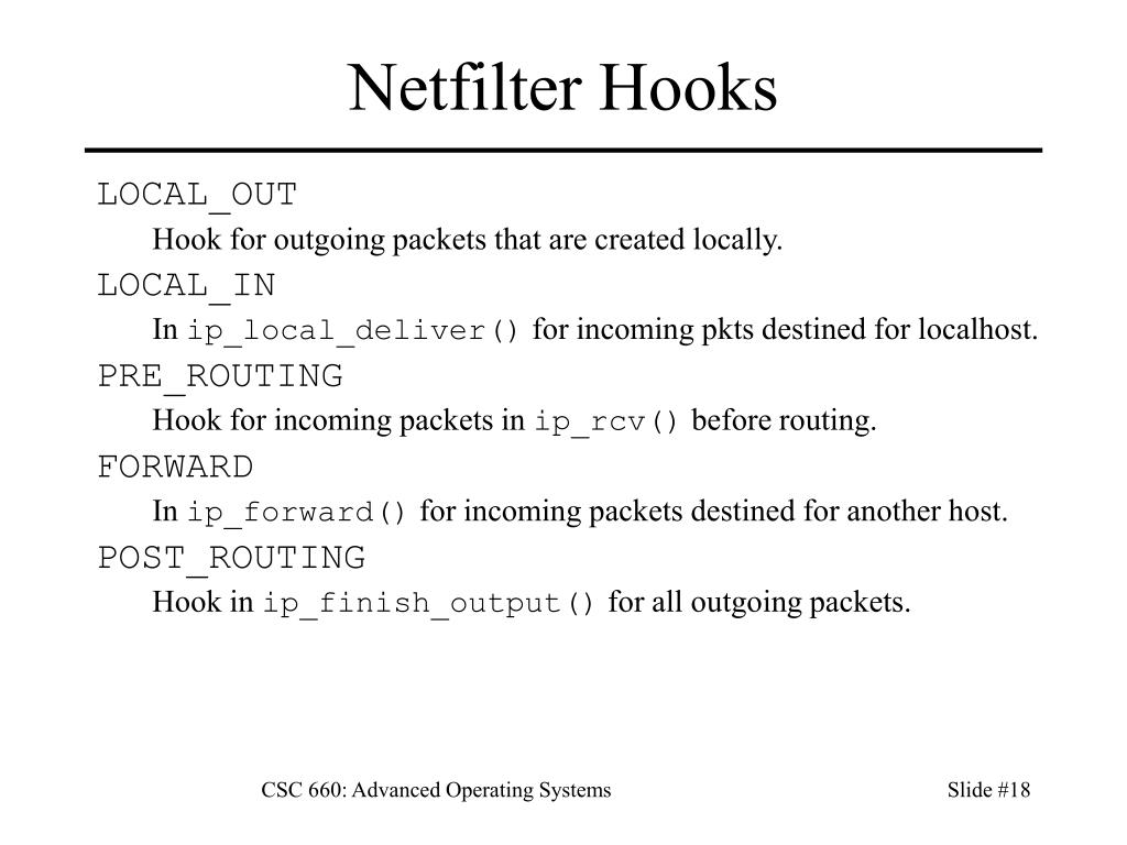 PPT CSC 660 Advanced OS PowerPoint Presentation, free download ID