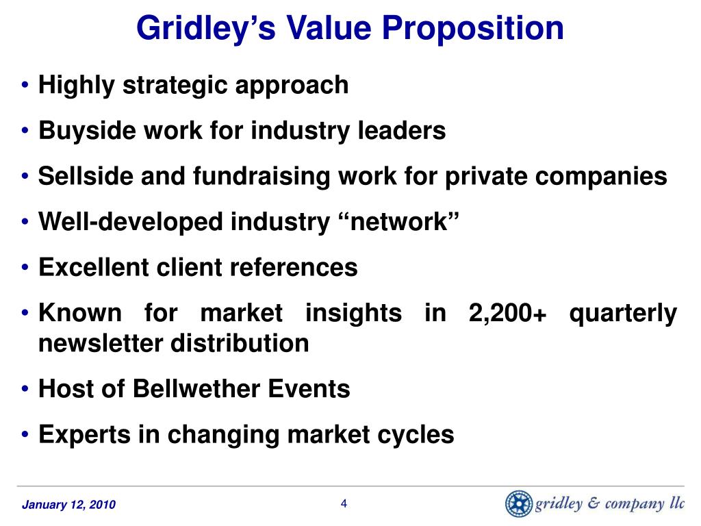 PPT Gridley & Company LLC PowerPoint Presentation, free download ID