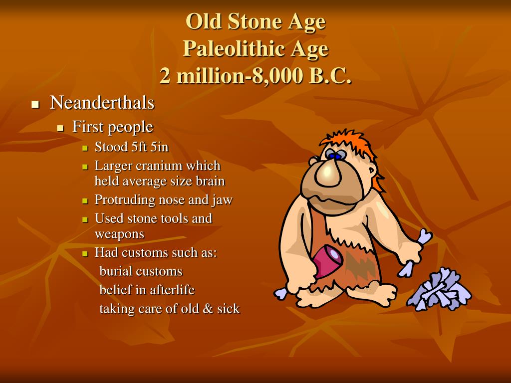 PPT Stone Age People Made Important Discoveries PowerPoint