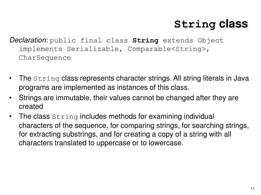 PPT 12 Introduction to Java API PowerPoint Presentation, free