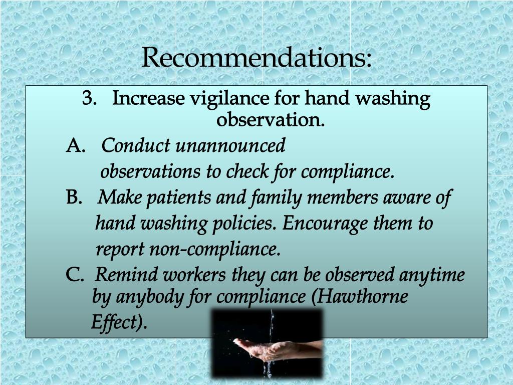 PPT Hand Washing Compliance PowerPoint Presentation, free download