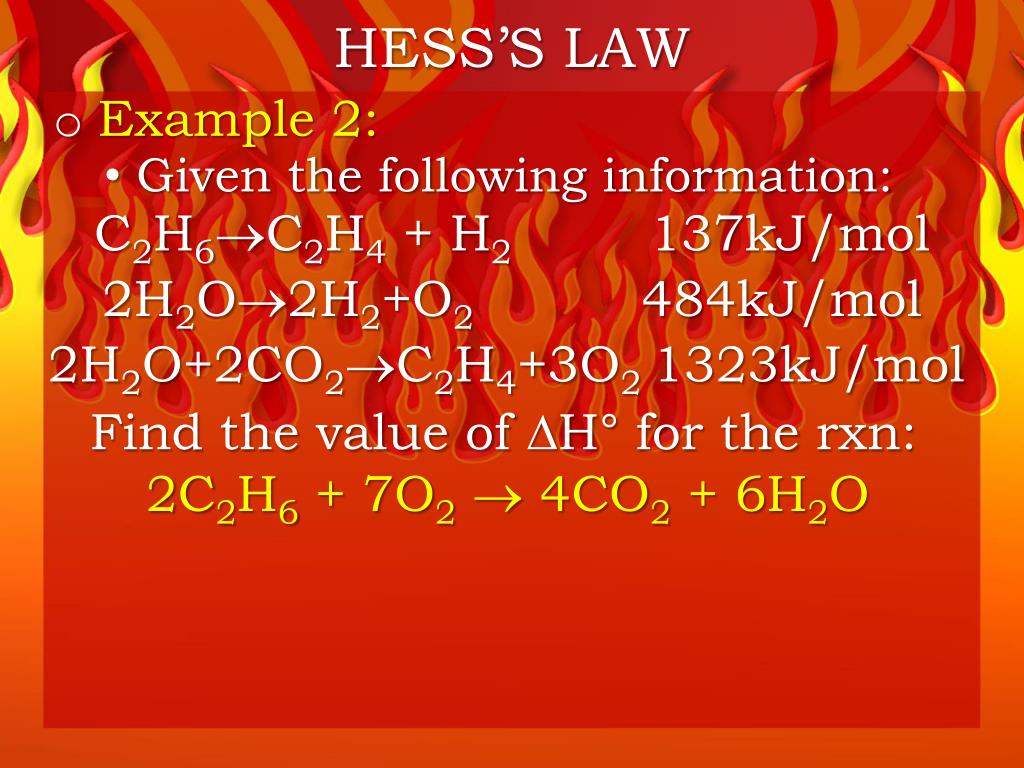 PPT Heats of Formation And Hess’s Law PowerPoint Presentation, free