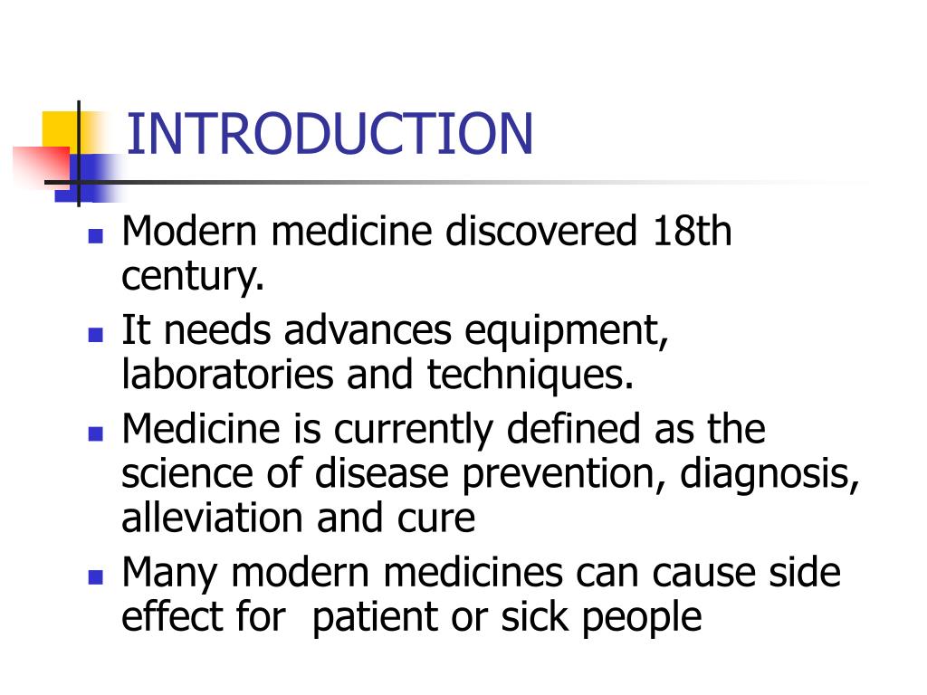 PPT Modern medicine PowerPoint Presentation, free download ID3840630