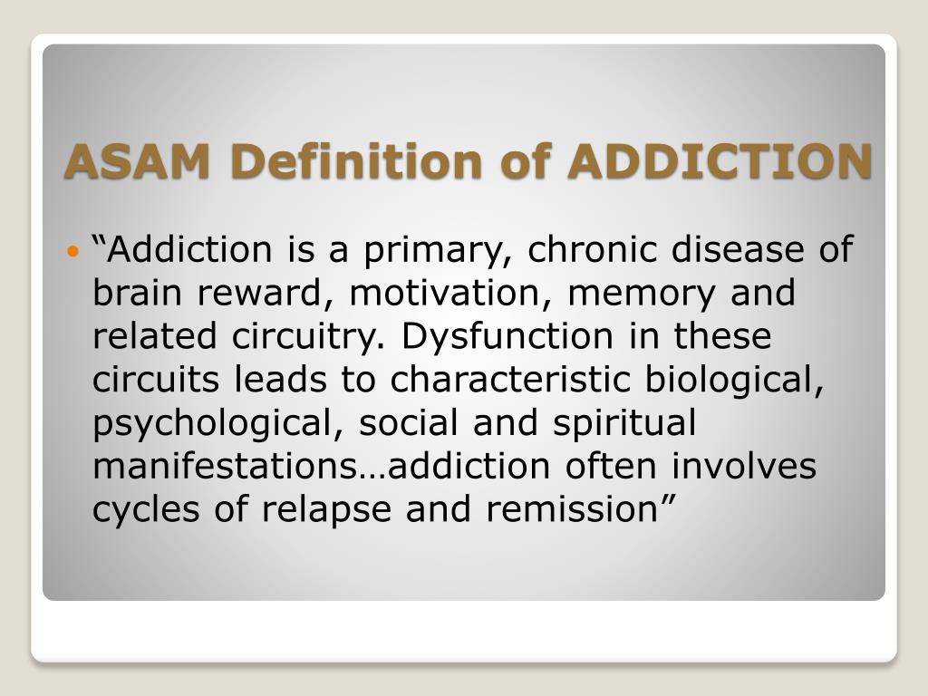 PPT BIOLOGY OF ADDICTION PowerPoint Presentation, free download ID