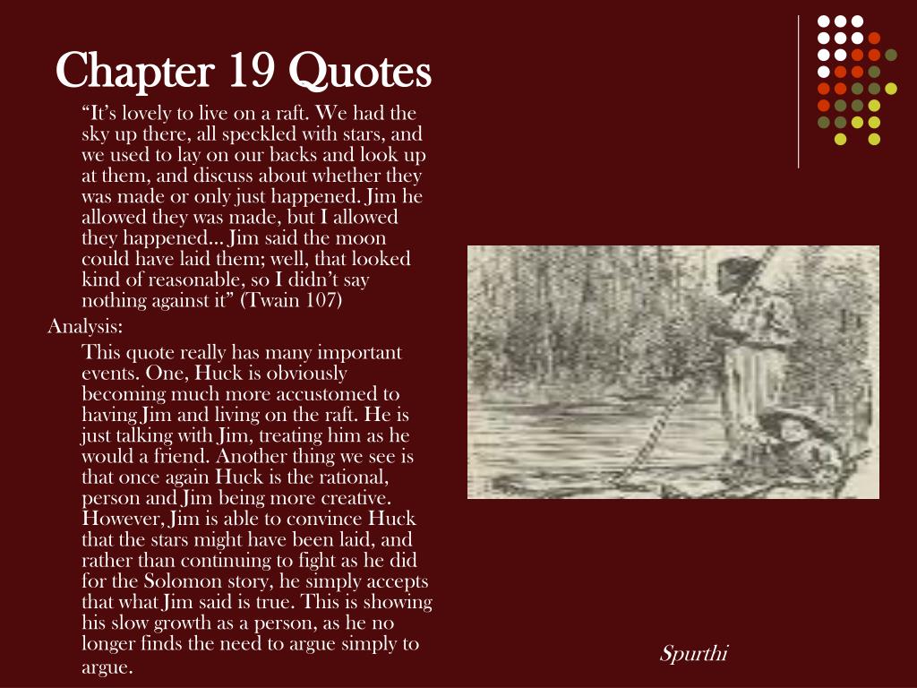 PPT Huckleberry Finn Chapters 1923 PowerPoint