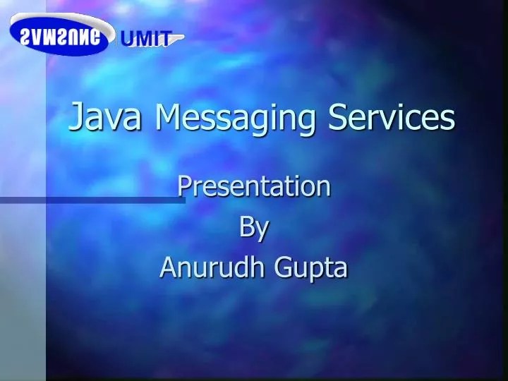 PPT Java Messaging Services PowerPoint Presentation, free download