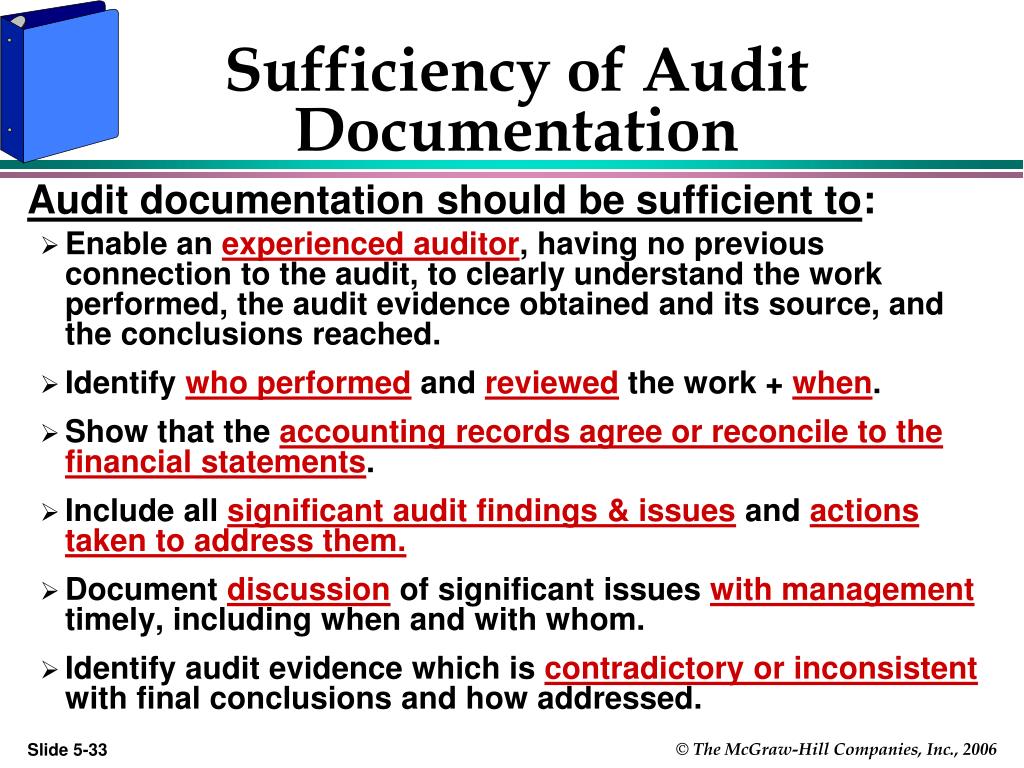PPT Audit Evidence & Documentation PowerPoint Presentation, free