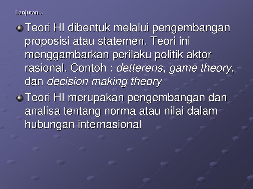 PPT PENGANTAR ILMU HUBUNGAN INTERNASIONAL PART I EPISTEMOLOGI