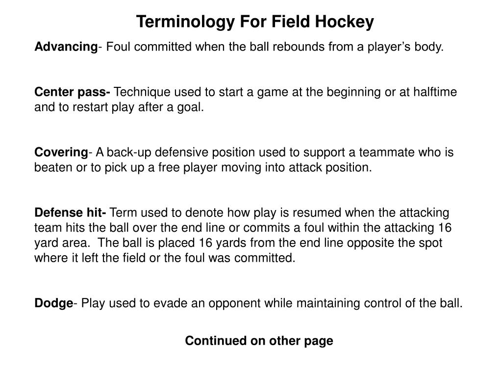 PPT What is Field Hockey?? PowerPoint Presentation, free download