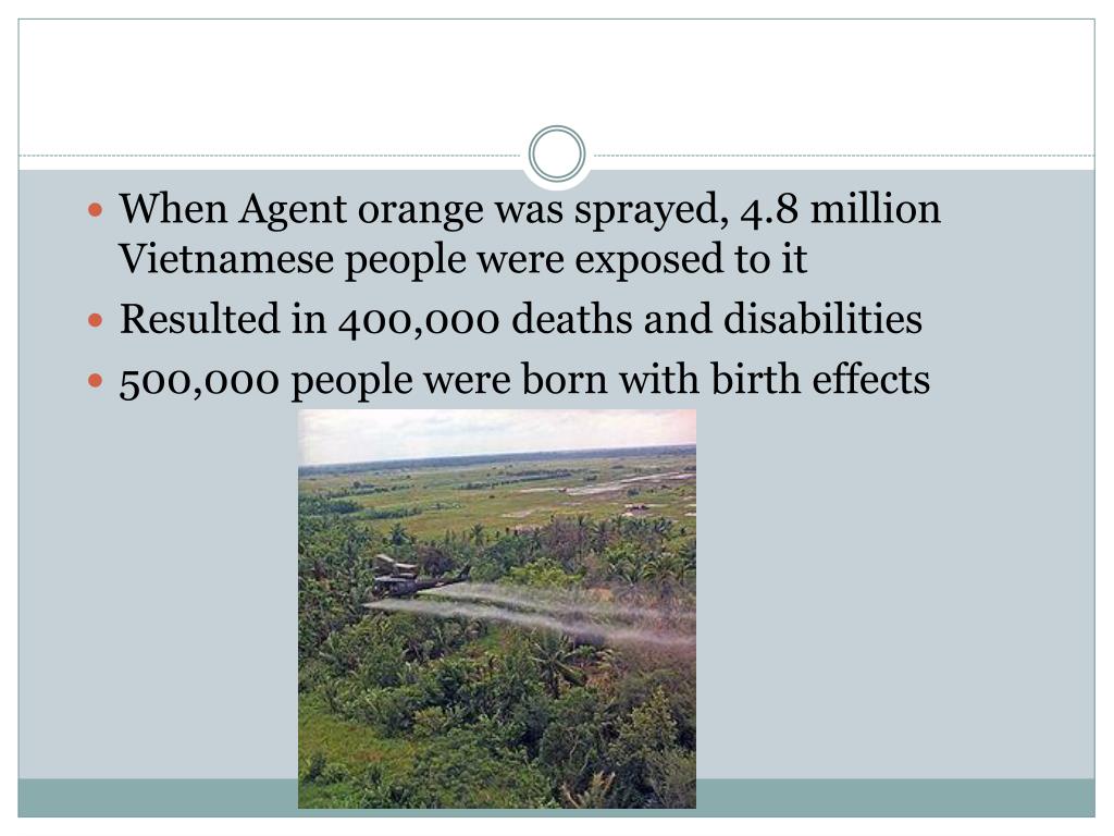 PPT Agent Orange on Humans PowerPoint Presentation, free download