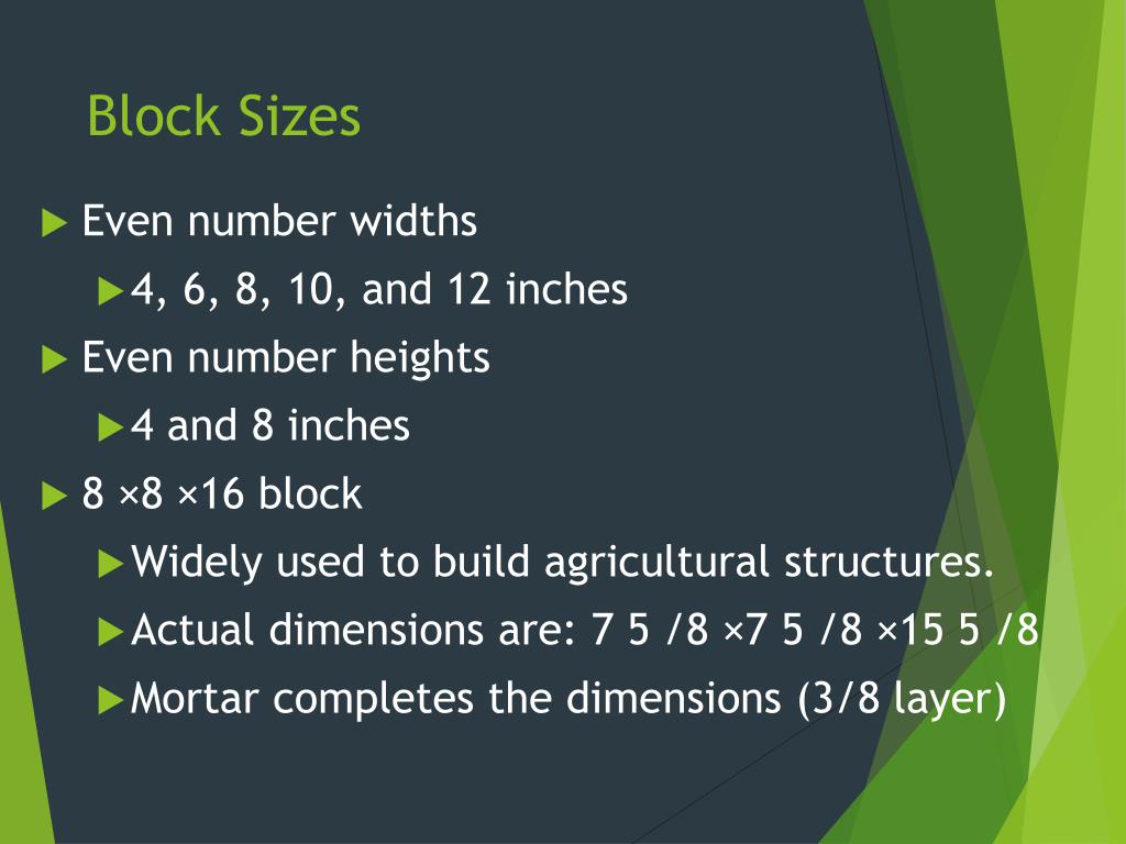 PPT Planning, Laying Out, and Tooling Concrete Block PowerPoint Presentation ID3849118
