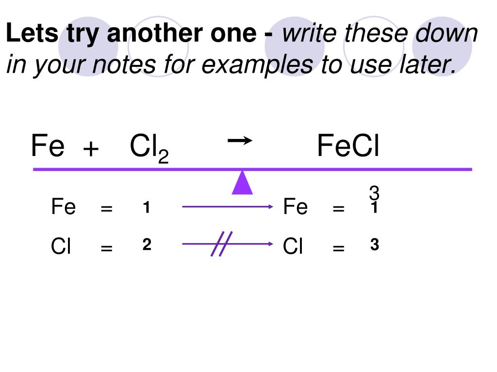 PPT How to Balance Chemical Equations PowerPoint Presentation, free