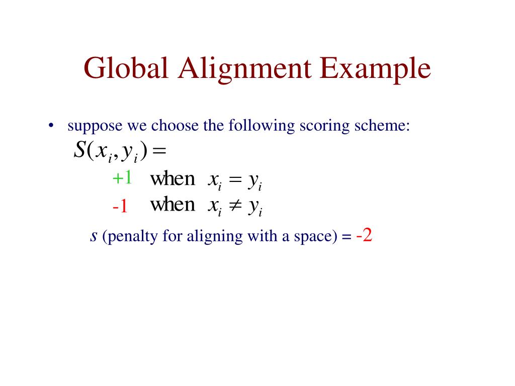 PPT Pairwise Sequence Alignment PowerPoint Presentation, free