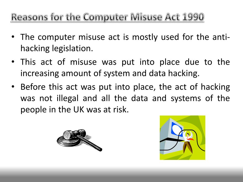 PPT Computer Misuse Act 1990 PowerPoint Presentation, free download