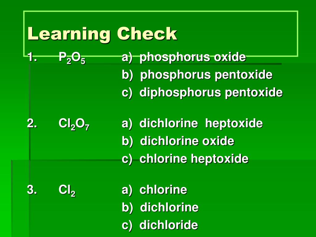 PPT Nomenclature Naming Chemicals PowerPoint Presentation, free