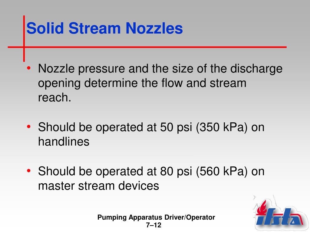 PPT Pumping Apparatus Driver/Operator — Lesson 7 PowerPoint