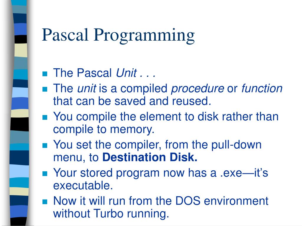 PPT Pascal Programming PowerPoint Presentation, free download ID3854762
