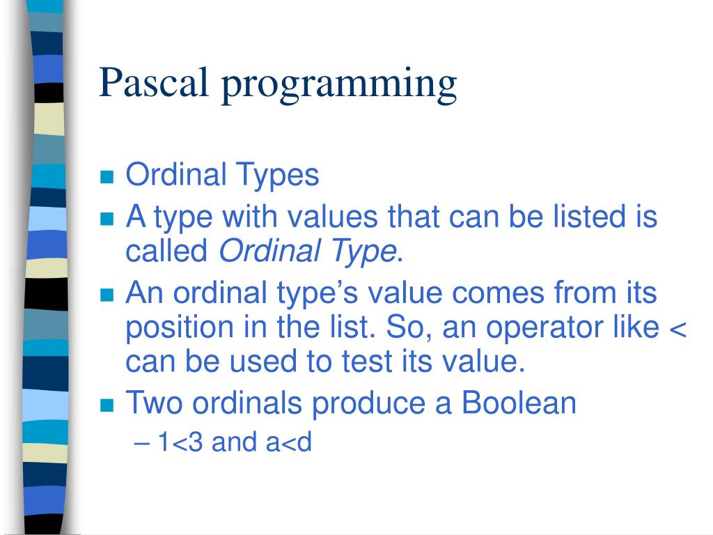 PPT Pascal Programming PowerPoint Presentation, free download ID3854762