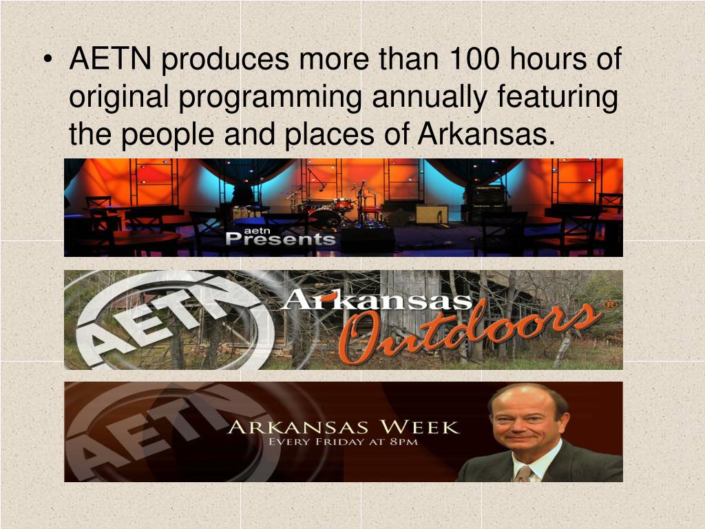PPT AETN Arkansas Educational Television Network PowerPoint