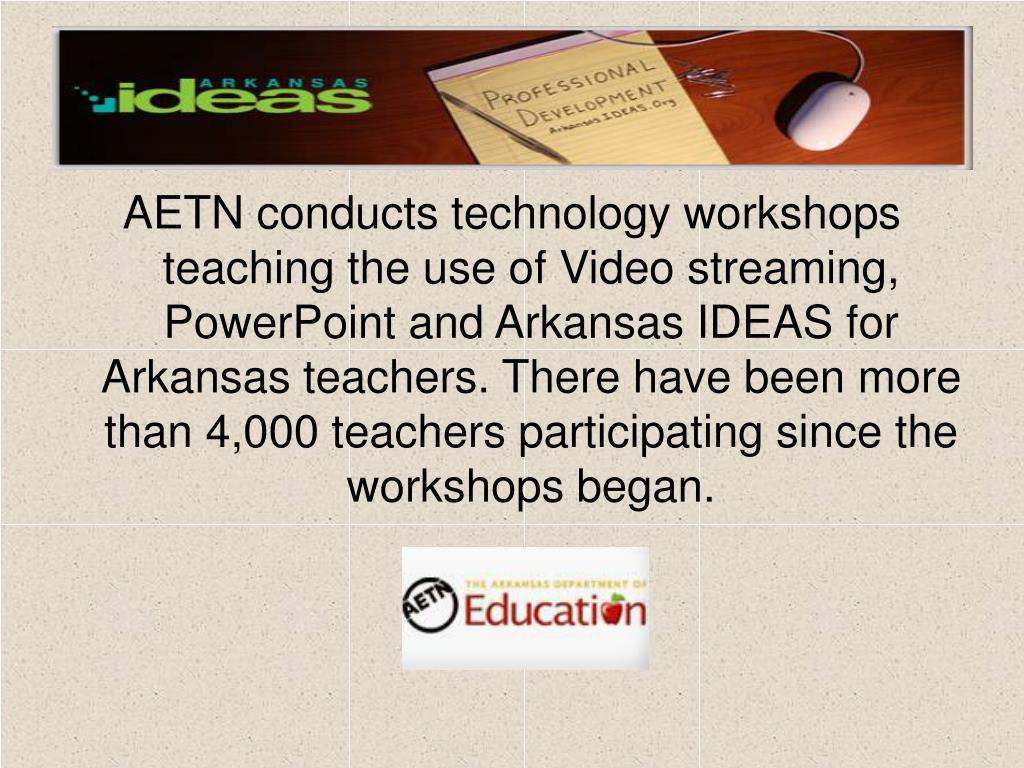 PPT AETN Arkansas Educational Television Network PowerPoint Presentation ID3856079