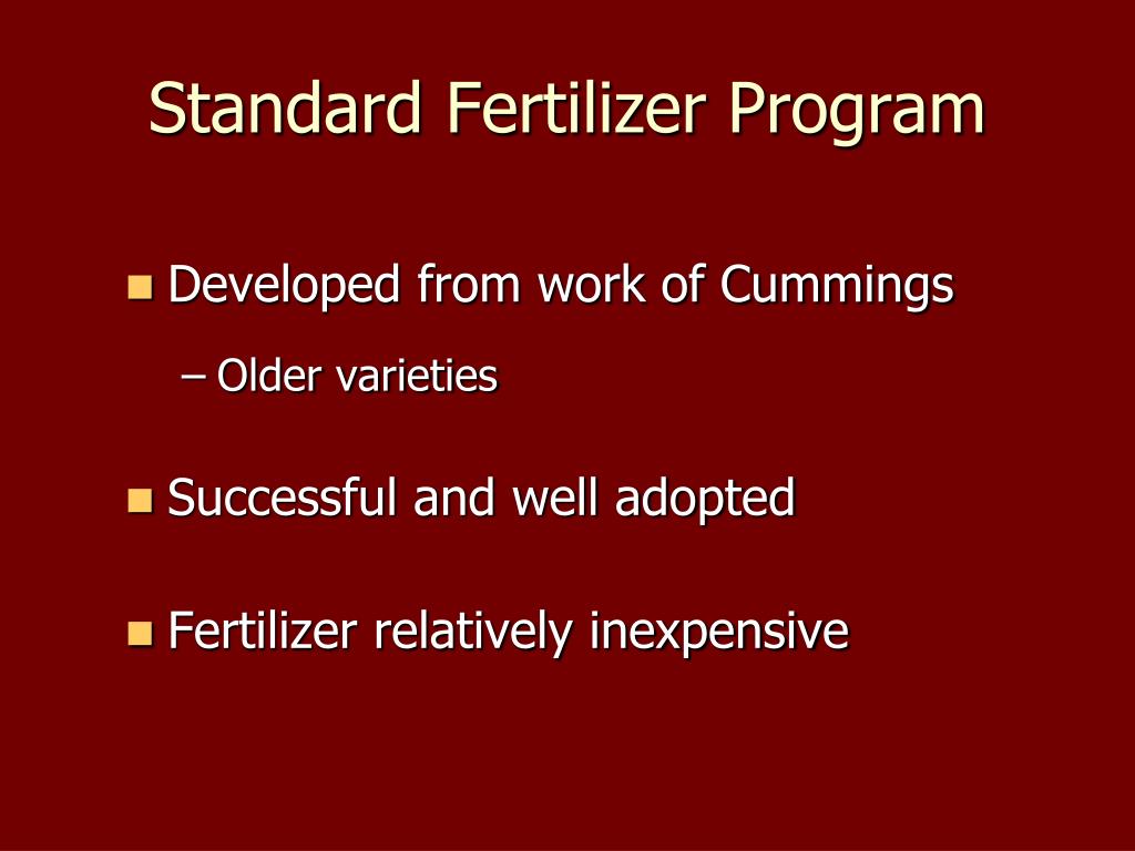 PPT A Look at Blueberry Fertility & Fertilizer Formulations