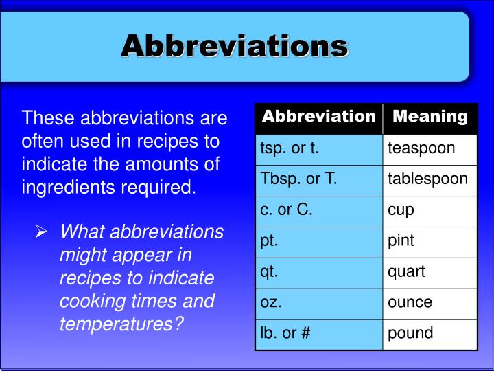 PPT Chapter 13 Getting Started in the Kitchen PowerPoint Presentation