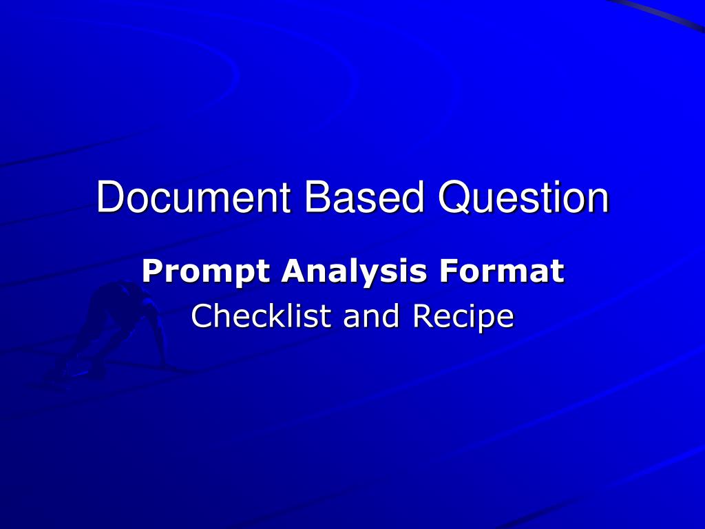 PPT Document Based Question PowerPoint Presentation, free download