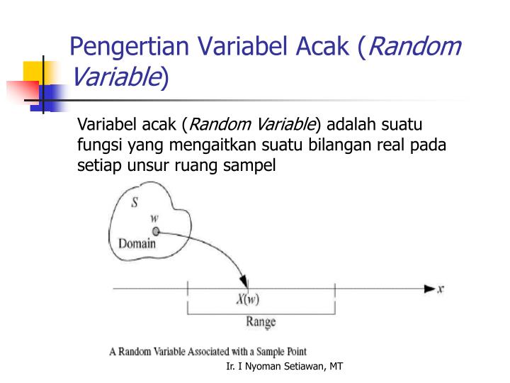 PPT VARIABEL ACAK DAN EKSPEKTASI ( Random Variable and Expectation
