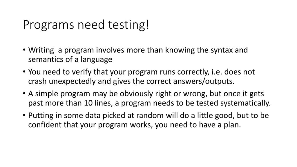 PPT Testing PowerPoint Presentation, free download ID3862175