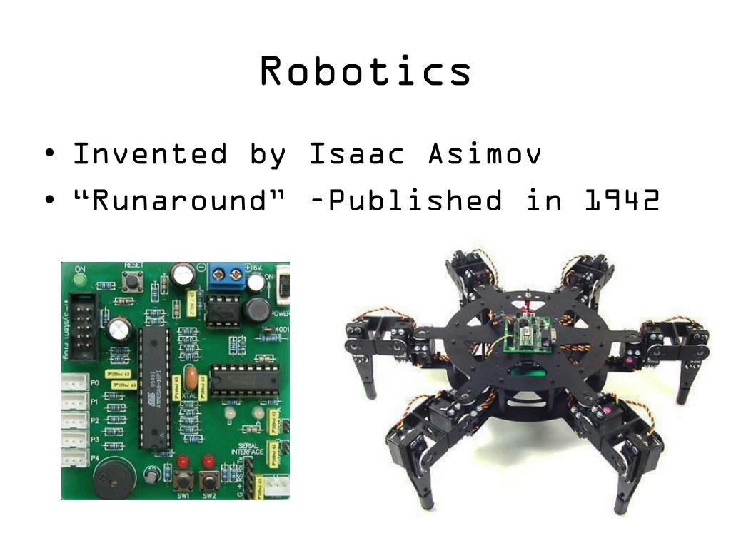 PPT History Of Robotics PowerPoint Presentation, free download ID
