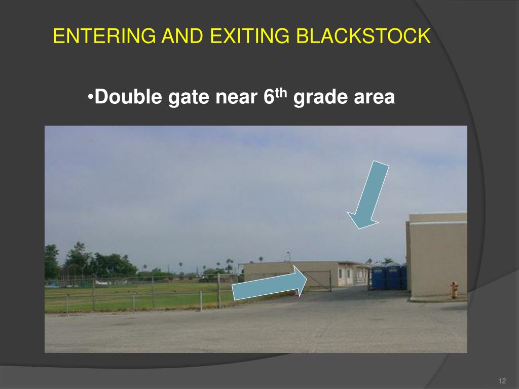 PPT Charles F. Blackstock Junior High School PowerPoint Presentation