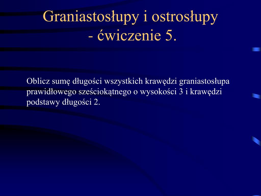 PPT Temat WIELOŚCIANY PowerPoint Presentation, free download ID