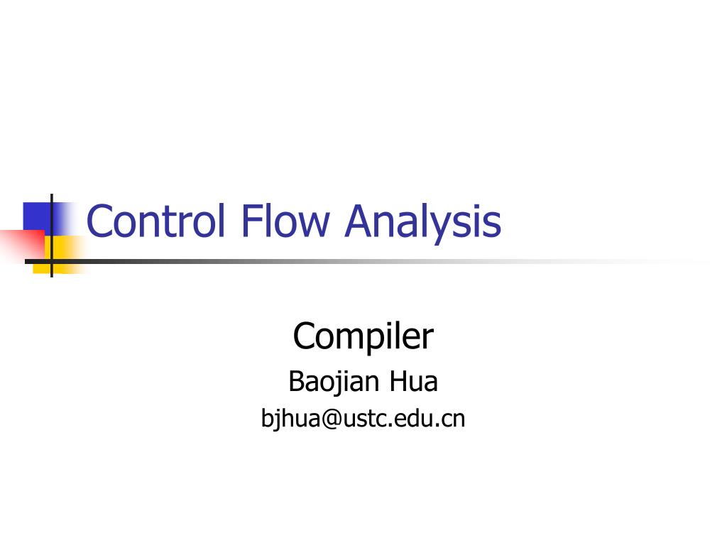 PPT Control Flow Analysis PowerPoint Presentation, free download ID