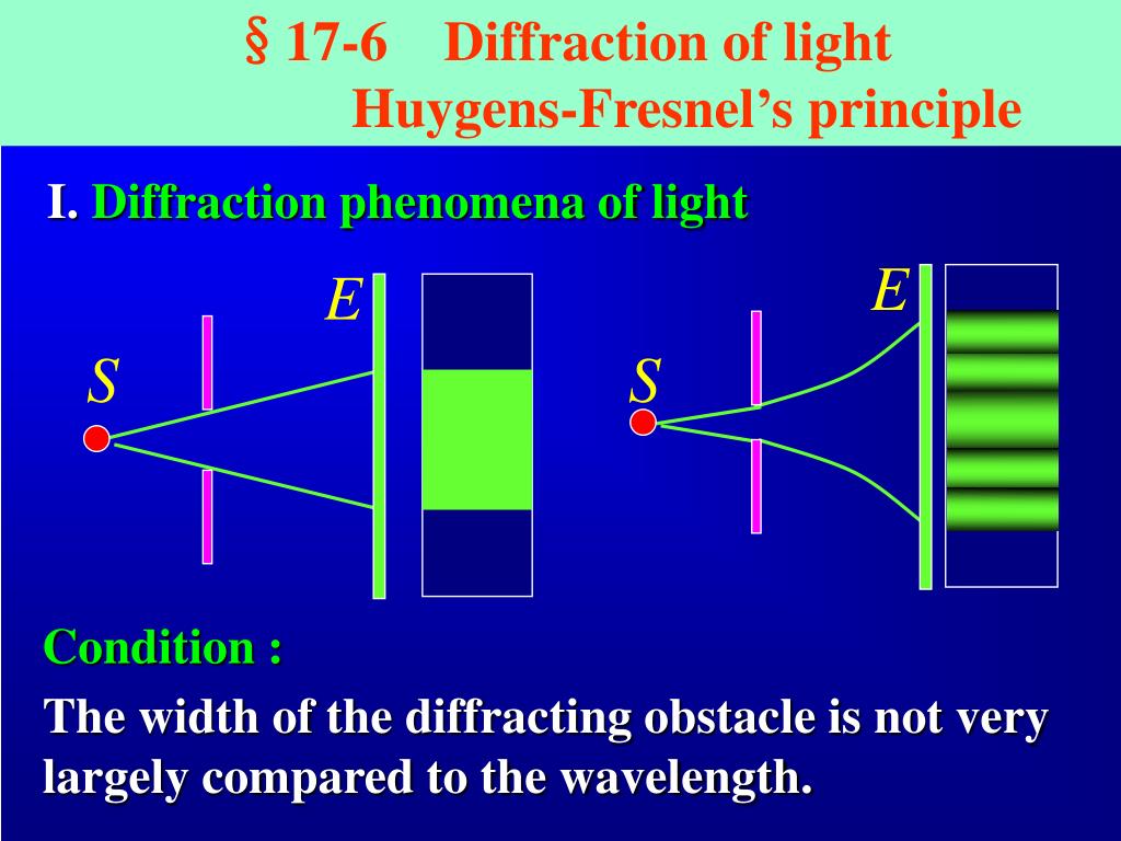 PPT Part 2 Diffraction of light PowerPoint Presentation, free